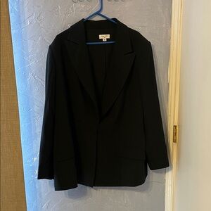 Classic Black Blazer by Evan Picone